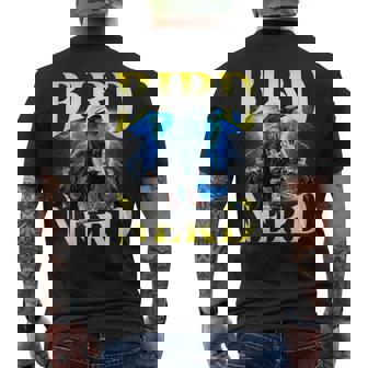 Bird Nerd – Birding Raven Watching Meme Tank Top Men's Back Print T-Shirt | Mazezy