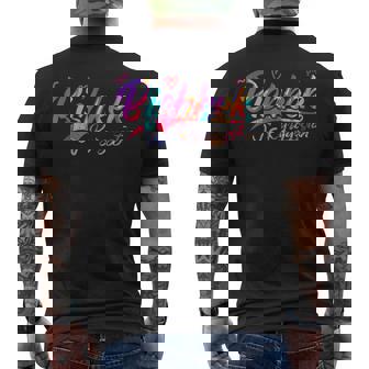 Bishkek Kyrgyzstan Vacation Travel Men's Back Print T-Shirt | Mazezy