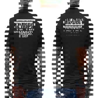 Bmx Grandpa The Man The Myth The Legend メンズTシャツ バックプリント - Kawaiitshirt