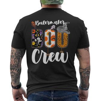 Boilermaker Boo Crew Halloween Match Boilersmith Men's Back Print T-Shirt | Mazezy