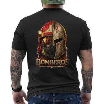 Bomberos Gym Camiseta Hombre Estampado Espalda - Regaloses