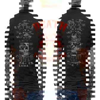 Bomberosmile Back Bomberos Camisa Muerteonrisas Calavera Camiseta Hombre Estampado Espalda - Regaloses