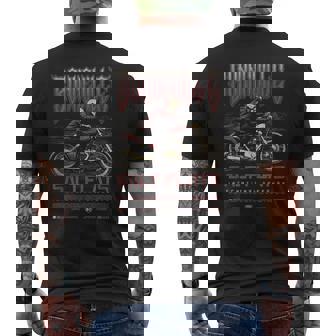 Bonneville Salt Flats Motorcycle Racing Vintage Biker Tank Top Men's Back Print T-Shirt | Mazezy