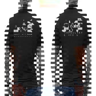 Bonsai & Coffee Japanese Bonsai Master Tree Tools Vintage Tank Top Men's Back Print T-Shirt | Mazezy