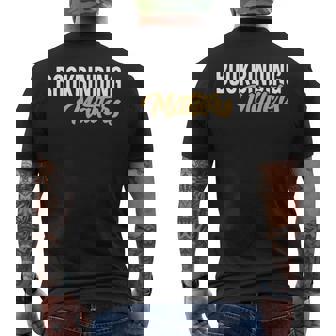 Bookbinding Matters Vintage Bookbinder Men's Back Print T-Shirt | Mazezy