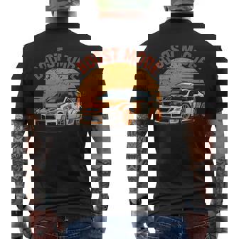 Boost Mode Rally Shirt Racing Car Motorsport Men's Back Print T-Shirt | Mazezy