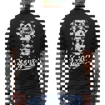 Boricua プエルトリコ ヒスパニック遺産 メンズTシャツ バックプリント - Kawaiitshirt