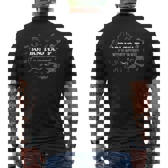 Born To Yap Graphic Behavior Analyst Rbt Aba Therapist Men's T-shirt Back Print - Monsterry