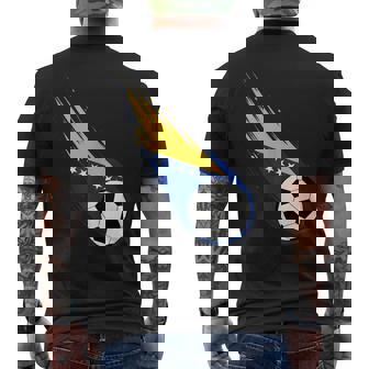 Bosnia And Herzegovina Flag Graphic Bosna Pride Heritage Tank Top Men's Back Print T-Shirt | Mazezy