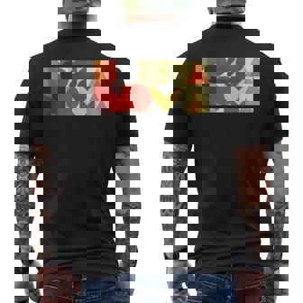 Bossa Nova ブラジル ジャズ ミュージック ヴィンテージ タイポグラフィ メンズTシャツ バックプリント - Kawaiitshirt