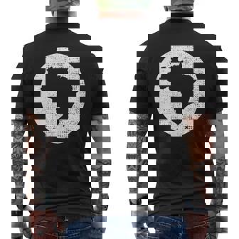 Brazil Vintage Map Brazilian Tank Top Men's Back Print T-Shirt | Mazezy