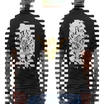 Brazilian Jiu Jitsu And Tattoo BJJ And Grappling Men's Back Print T-Shirt | Mazezy