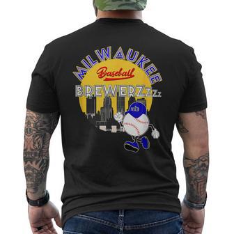 Brew Crew_Sausage Race_003 Men's T-shirt Back Print | Seseable CA