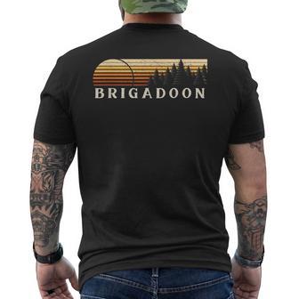 Brigadoon Kyintage Evergreenunset 80 Retro T-shirt imprimé au dos - Cadeauxyz