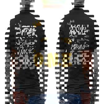 Brother Of The Notorious One Old School 1St Hip Hop Birthday Men's T-shirt Back Print - Monsterry