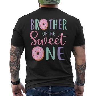 Brother Of The Sweet One First Birthday Matching Family Men's T-shirt Back Print - Thegiftio UK