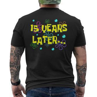 Bruh Fifn 15 Years Later 15Th Birthday Party Meme Men's T-shirt Back Print - Thegiftio UK