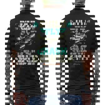 Build Fly Crash Rebuild RC Airplane Pilot RC Plane Tank Top Men's Back Print T-Shirt | Mazezy
