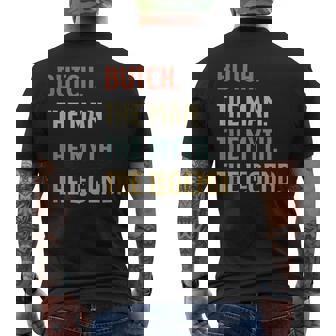 Butch The Man Myth And Legend ファニーネーム カスタマイズ可 メンズTシャツ バックプリント - Kawaiitshirt