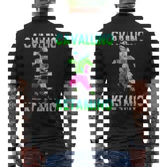 Caballo Raver Divertido Cavallino Ketamino Camiseta Hombre Estampado Espalda - Regaloses