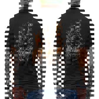 Caballos Locos Camiseta Hombre Estampado Espalda - Regaloses