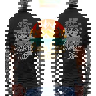 Cabin Crew 2026 Cabin Group Vacation Mountain Friends Trip Men's T-shirt Back Print - Monsterry