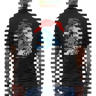 Calavera De Navidad Camiseta Hombre Estampado Espalda - Regaloses