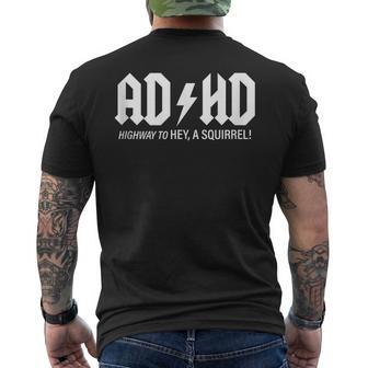 Camisas De Concienciaciónobre Laalud Mental Para Tdah Highway To Hey In Mangas Camiseta Hombre Estampado Espalda - Regaloses