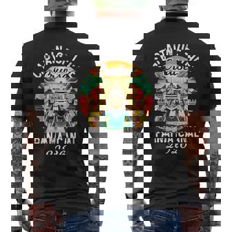 Captain Of The Cruise 2026 Panama Canal Vintage Graphic Men's Back Print T-Shirt | Mazezy