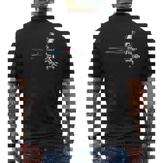 Car Painter Spray Gun Car Painting Automotive Garage Men's T-shirt Back Print - Thegiftio