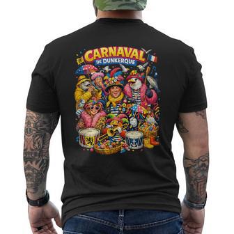Carnaval De Dunkerque Musiciens Bandes Et Bals T-shirt imprimé au dos - Cadeauxyz