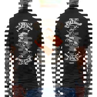 Centipede Whisperer Vintage Classic Retro Animal Love Men's Back Print T-Shirt | Mazezy