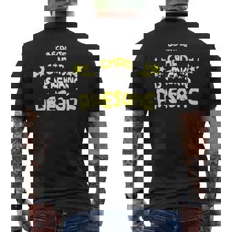 Because Chad Is Freaking Awesome Name T-Shirt Men's Back Print T-Shirt | Mazezy