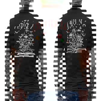 Chapter 16Th Birthday Bookworm 16 Years Old For Book Loves Men's T-shirt Back Print - Thegiftio