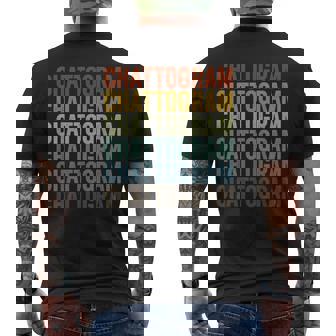 Chattogram Bangladesh Retro Vintage Men's Back Print T-Shirt | Mazezy