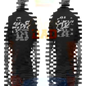 Cheer Dad Cheerleader Dad Men's Back Print T-Shirt | Mazezy