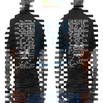 Cheer Senior Class Of 2026 High School Cheerleading Mom Men's Back Print T-Shirt | Mazezy