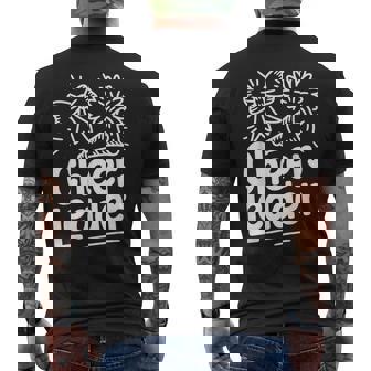 Cheerleader Cheer Team Cheer Cheerleader Cheerleading Men's Back Print T-Shirt | Mazezy