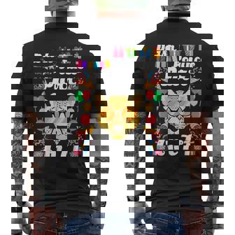 Cheetah 71st Birthday Party Wild Cat Jungle Wildlife Safari Men's Back Print T-Shirt | Mazezy