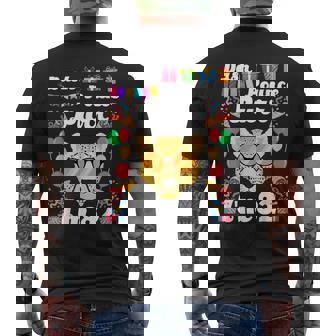 Cheetah 82nd Birthday Party Wild Cat Jungle Wildlife Safari Men's Back Print T-Shirt | Mazezy