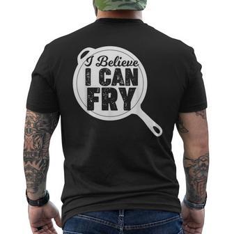 Chef Di Cucina Credo Di Poter Friggere T-shirt da uomo con stampa posteriore - Novitaregali