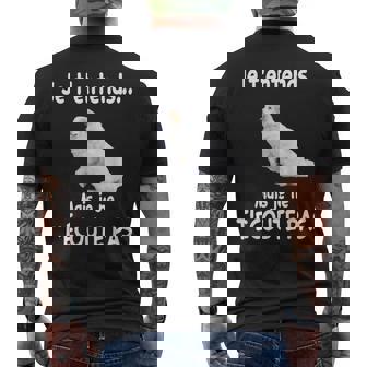 Chien De Montagne Des Pyrénées Chien Noir Classique -Adulte Manche Courte Taille Importé T-shirt imprimé au dos - Cadeauxyz