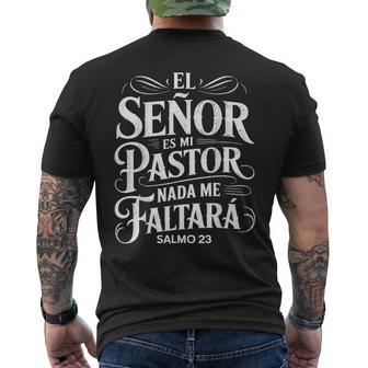 Christians In Spanish With A Bible Verse Sayings Men's T-shirt Back Print - Thegiftio