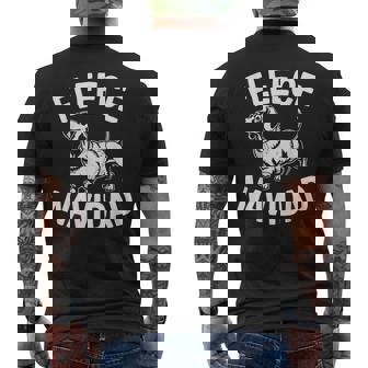 Christmas Sweater Shirt Fleece Navidad Dachshund Mama Men's Back Print T-Shirt | Mazezy