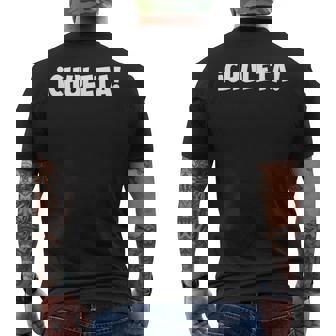 Chuleta Panamanian Slang Panama Tank Top Men's Back Print T-Shirt | Mazezy