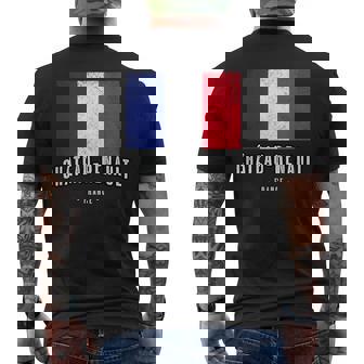 Château-Renault France メンズTシャツ バックプリント - Kawaiitshirt