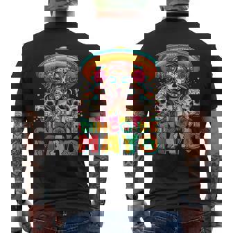 Cinco De Mayo Fiesta Surprise Camisa 5 De Mayo Viva Mexico Men's T-shirt Back Print - Monsterry