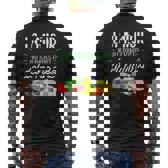 Cita Divertida Especialista En Alimentos Para Nutricionista Camiseta Hombre Estampado Espalda - Regaloses