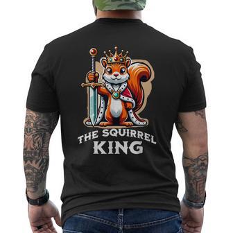 Citation Amusante Du Roi Écureuil T-shirt imprimé au dos - Cadeauxyz