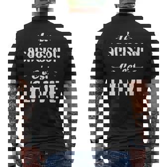 Citation Drole Leaucisson C'est Laie Humouraucisson T-shirt imprimé au dos - Cadeauxyz